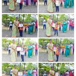 prizes distributed for the colouring competition winners